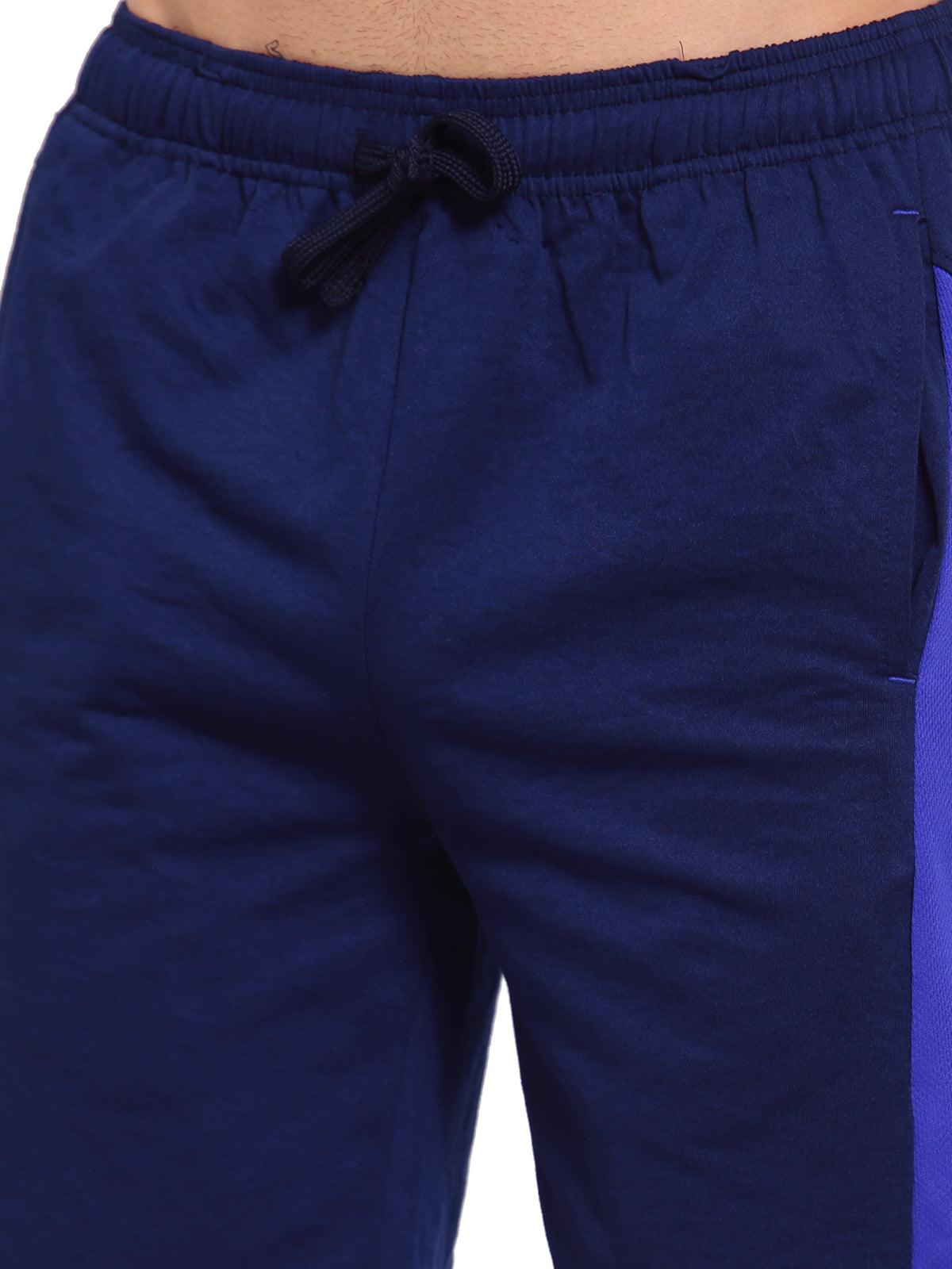 Sporto Men's Casual Solid Lounge Shorts - Navy