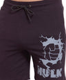 Sporto Men's Hulk lounge Shorts - Charcoal