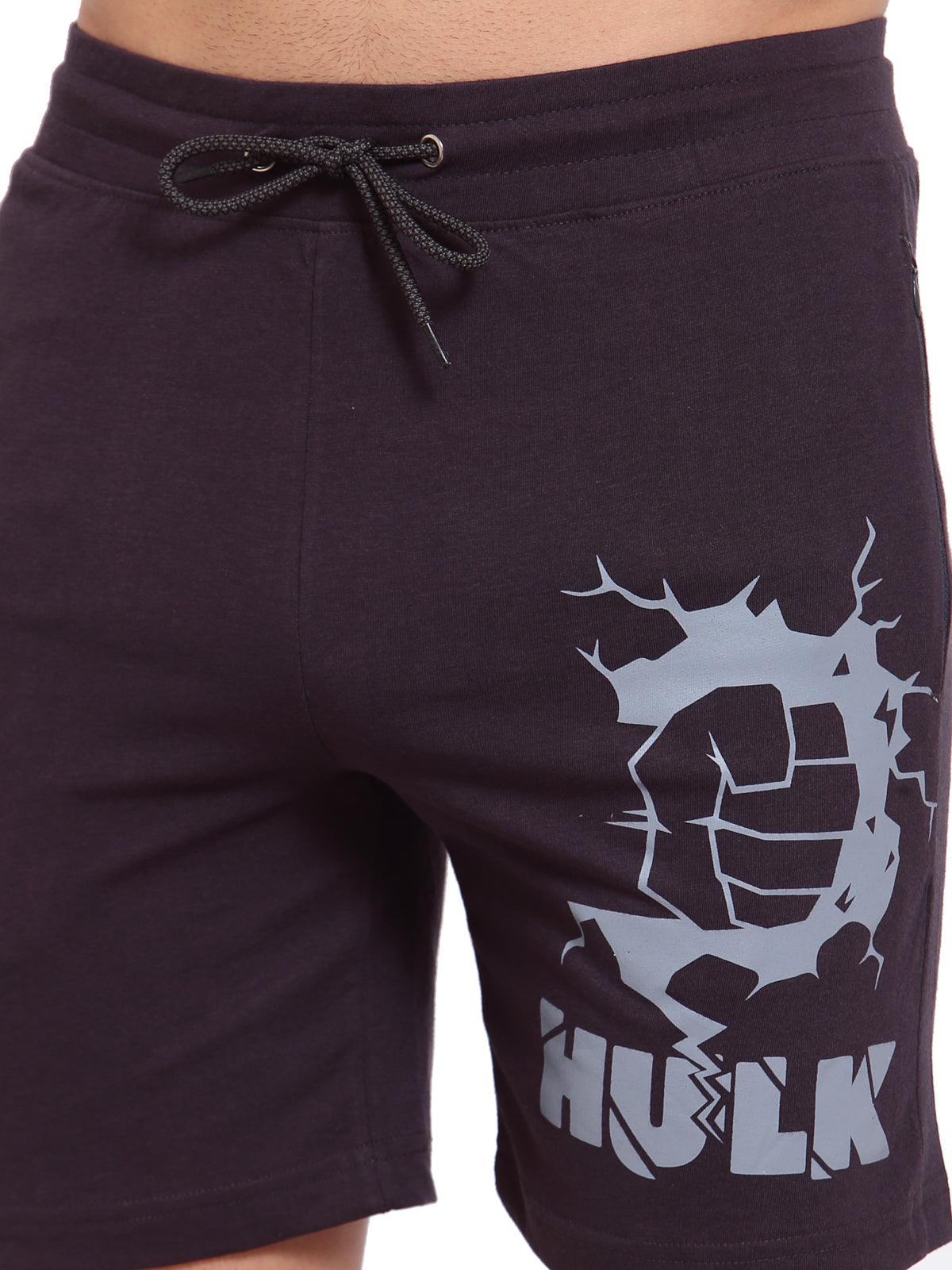 Sporto Men's Hulk lounge Shorts - Charcoal