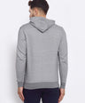 Sporto Men's Hoodie Sweatshirt Grey With Jaspe