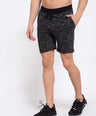 Sporto Men's Lounge Shorts - Black White Inject