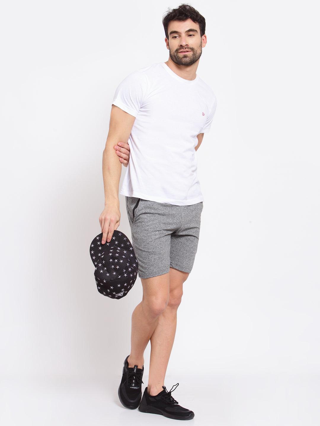 Sporto Men's Lounge Shorts Mid Grey
