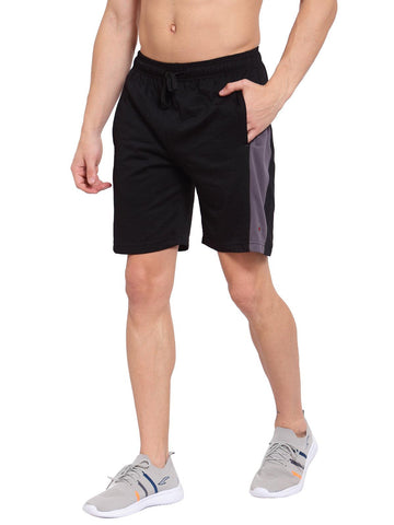 Sporto Men's Casual Bermuda Shorts - Black - Sporto by Macho