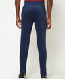Sporto Men's Plaited Jersey Knit Insignia Blue Track pant