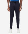 Sporto Navy Fleece Terry Joggers for Men
