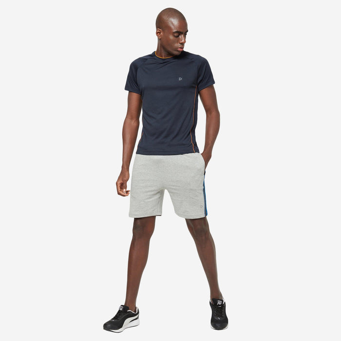 Sporto Men's Casual Lounge Shorts - Grey Melange