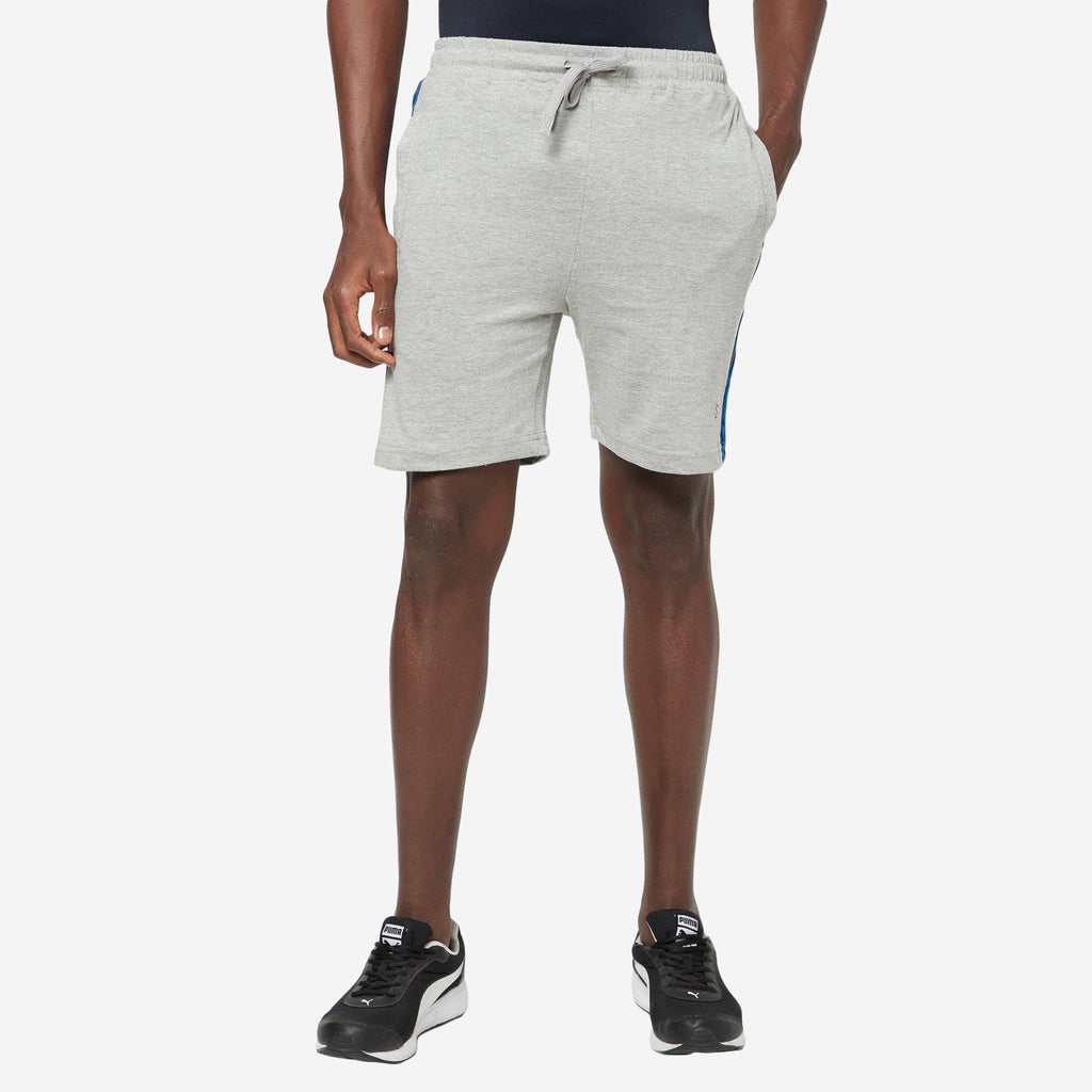 Sporto Men's Casual Lounge Shorts - Grey Melange