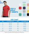 Sporto Men's Polo T-shirt - Pack of 2 [Red & White]