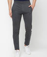 Sporto Men's Anthra Melange Terry Track pant