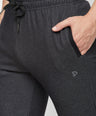 Sporto Men's Double Knit Charcoal Track Pant