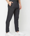 Sporto Men's Double Knit Charcoal Track Pant