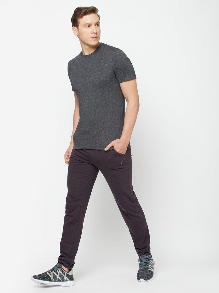 Sporto Men's Terry Knit Charcoal Track pant