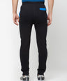 Men's Cotton Rich Solid T-Shirt/ Track Pant Sets-2PC