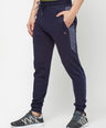 Sporto Men's Navy Joggers of Fleece Terry Fabric