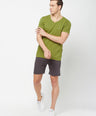 Sporto Men's Casual Lounge Shorts - Charcoal