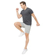 Sporto Men's Casual Lounge Shorts - Grey
