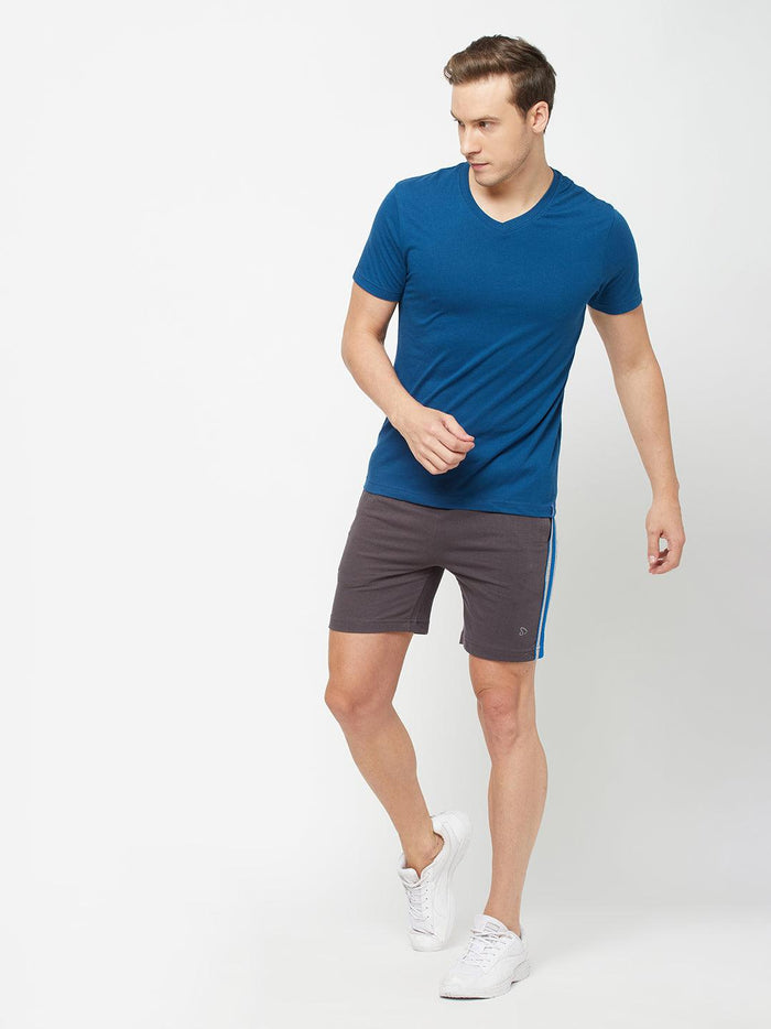 Sporto Men's Casual Lounge Shorts - Charcoal
