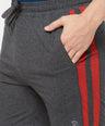 Sporto Men's Casual Lounge Shorts - Anthra Melange