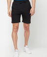 Sporto Men's Casual Lounge Shorts - Black