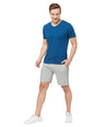 Sporto Men's Lounge Shorts - Grey Melange