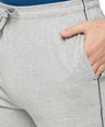 Sporto Men's Lounge Shorts - Grey Melange