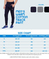 Sporto Men's Black Joggers of Fleece Terry Fabric