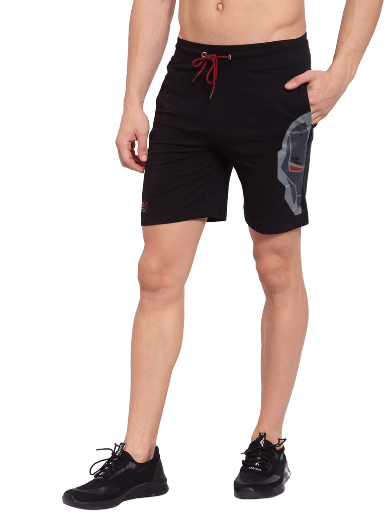 Sporto Men's Ironman lounge Shorts - Black