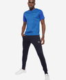 Sporto Navy Fleece Terry Joggers for Men