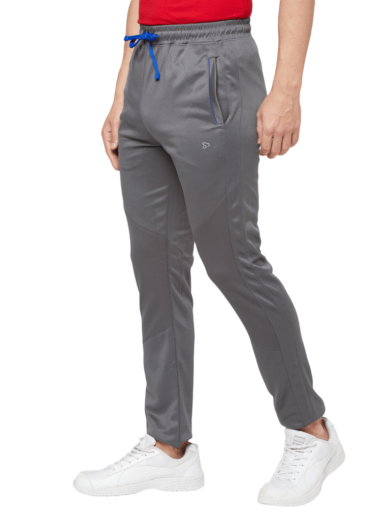 Sporto Men's Fast Dry Charcoal Athletic Track Pant